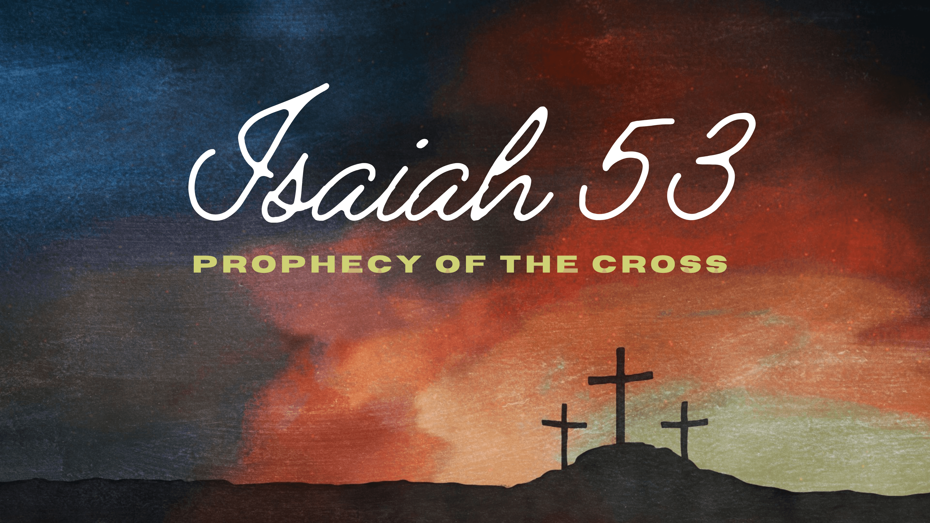 Cover artwork for Isaiah 53: Prophecy of the Cross