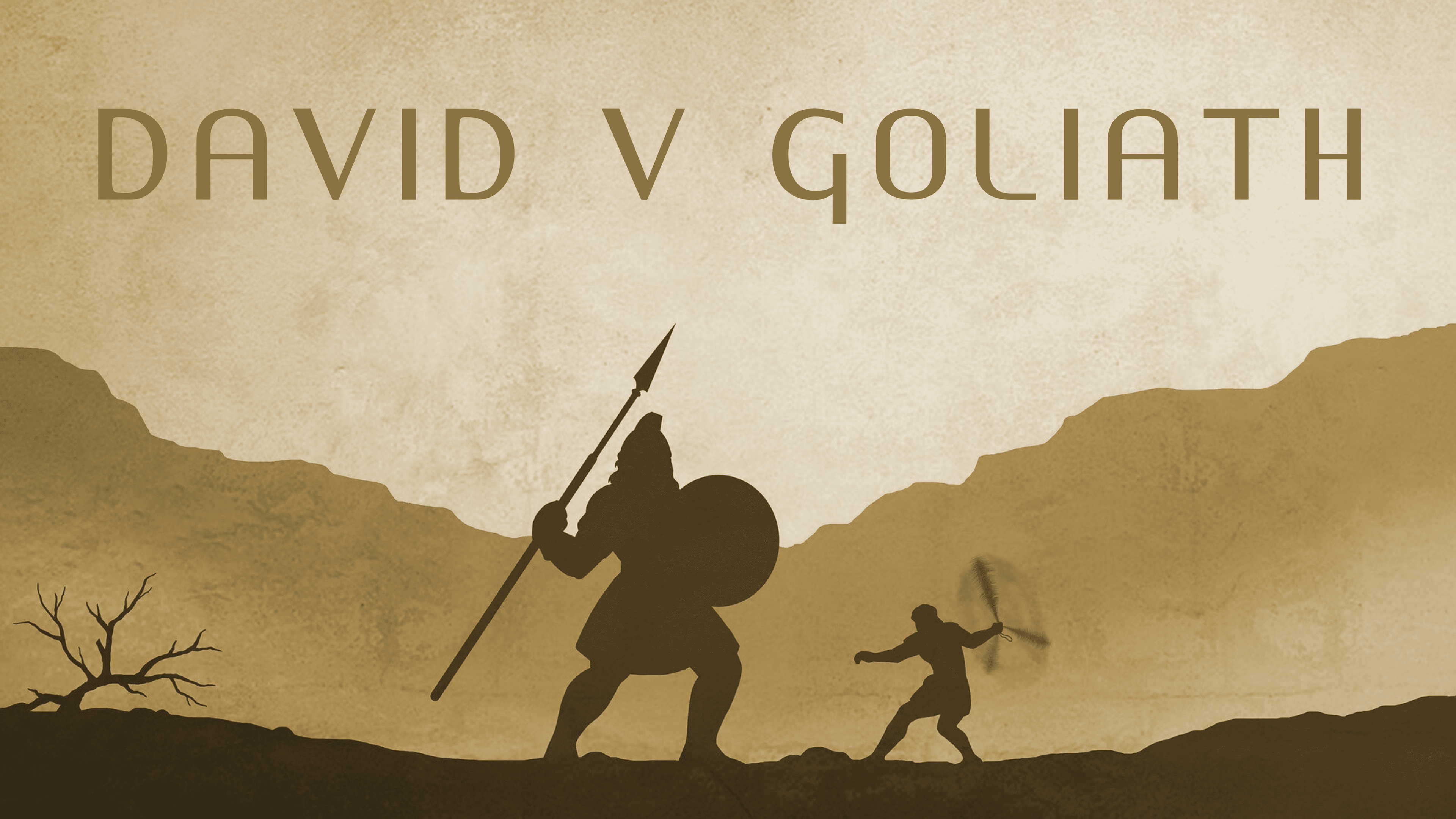 Cover artwork for David vs. Goliath